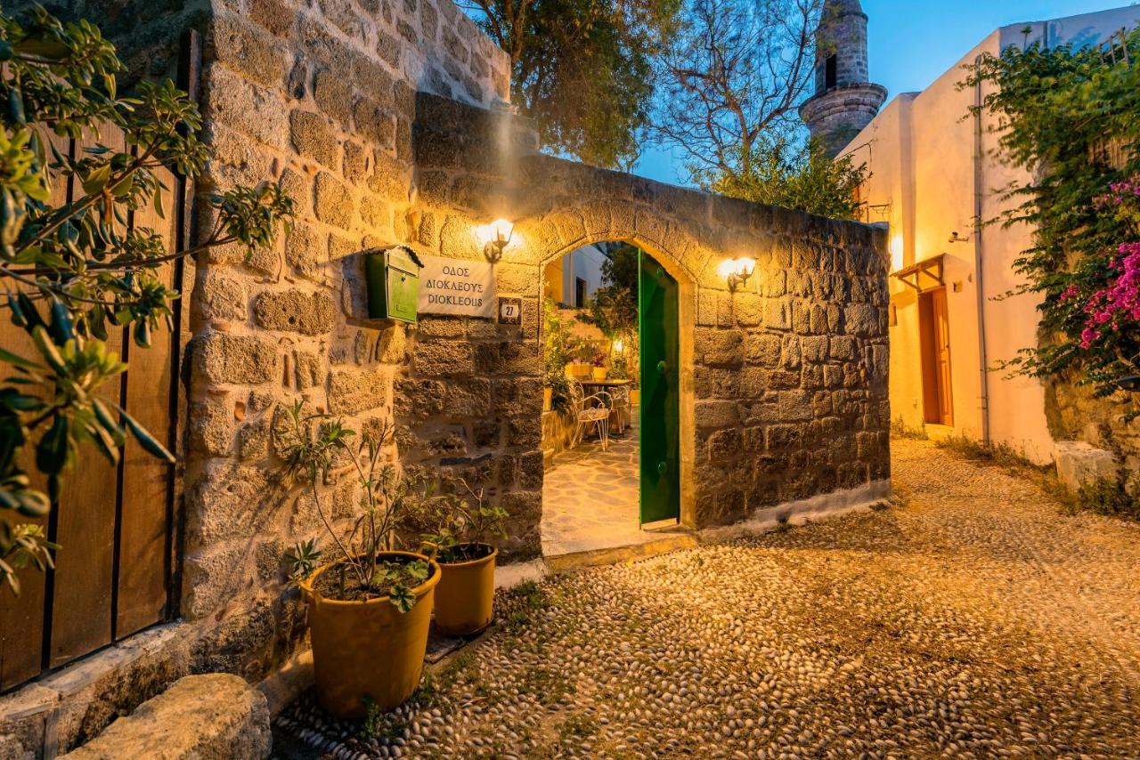 Secret Garden - Old Town Daire Rhodes City Dış mekan fotoğraf